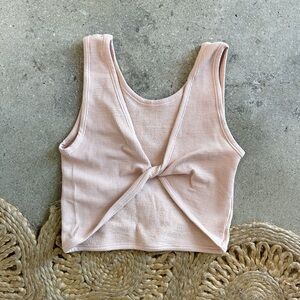 Blush Twist Tank